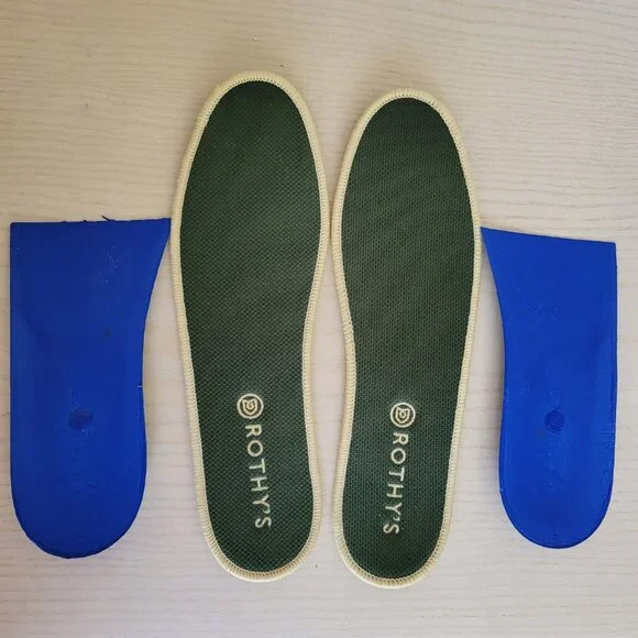 Rothy’s Women's The Original Safari Print Olive Green Slip On Casual Sneaker 12 - Picture 16 of 16